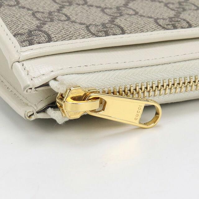 GUCCI 中古 グッチ ラウンドファスナー財布 レディース ブランド  