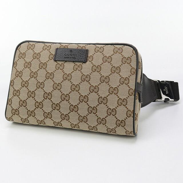 GUCCI ボディバッグ ベージュ/ブラウン GUCCI（グッチ） 中古 ボディバッグ メンズ ブランド GUCCI GG