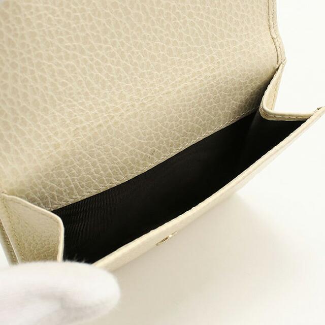 GUCCI 中古 グッチ 二折財布 レディース ブランド インターロッキングG  