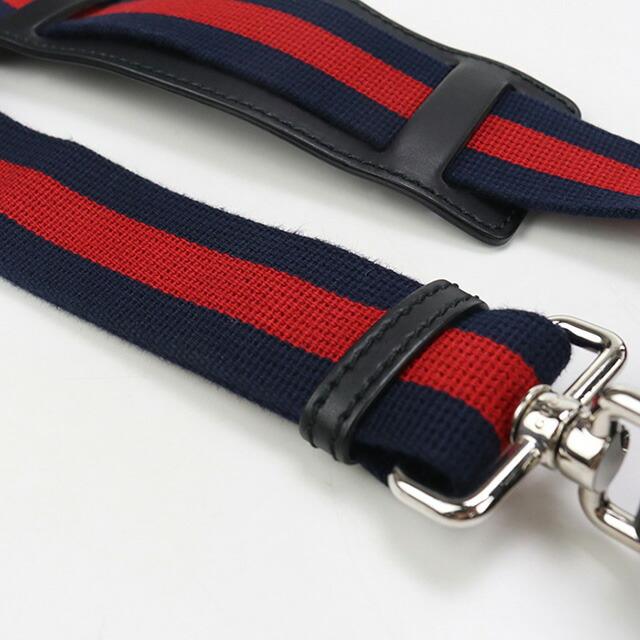 【極美品】グッチ ショルダーバッグ メッセンジャー シマ レザー ネイビー 紺色 GUCCI（グッチ） 中古 ショルダーバッグ メンズ ブランド