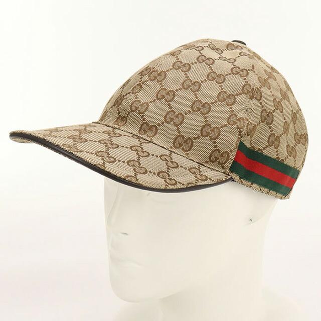 GUCCI ベージュ ロゴキャップ グッチ GUCCI キャップ （ベージュ） -靴＆ファッション通販 ロコンド