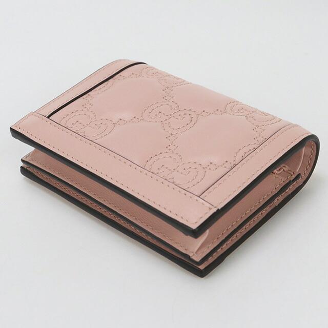 希少色】GGマトラッセ カードケース ウォレット ロゴ 二手折財布