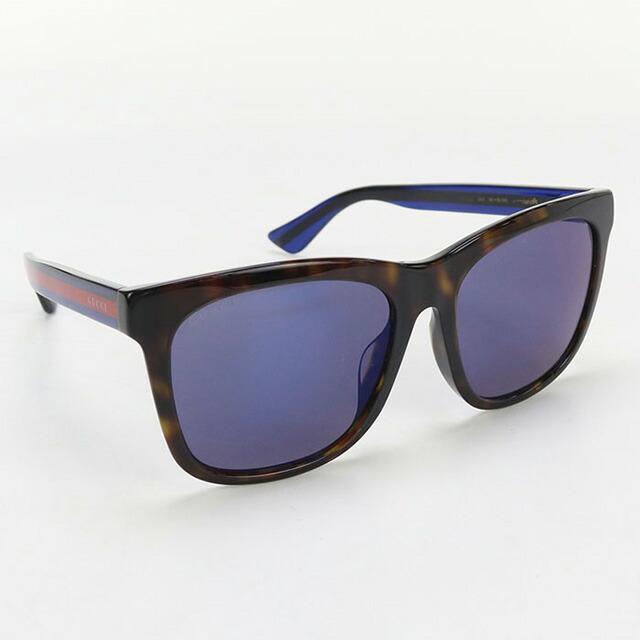 中古美品GUCCI グッチ サングラス GG0057SK 004 メンズ ブラック GUCCI（グッチ） 中古 サングラス メンズ ブランド GUCCI GG0057SK 004