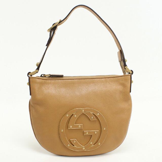 GUCCI ソーホー ショルダーバッグ 茶色　革　レザー GUCCI（グッチ） 中古 ショルダーバッグ レディース ブランド ソーホー