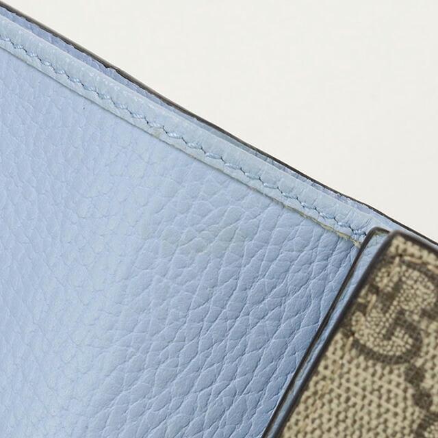 GUCCI 中古 グッチ 二折財布 レディース ブランド ダブルG バイカラー  