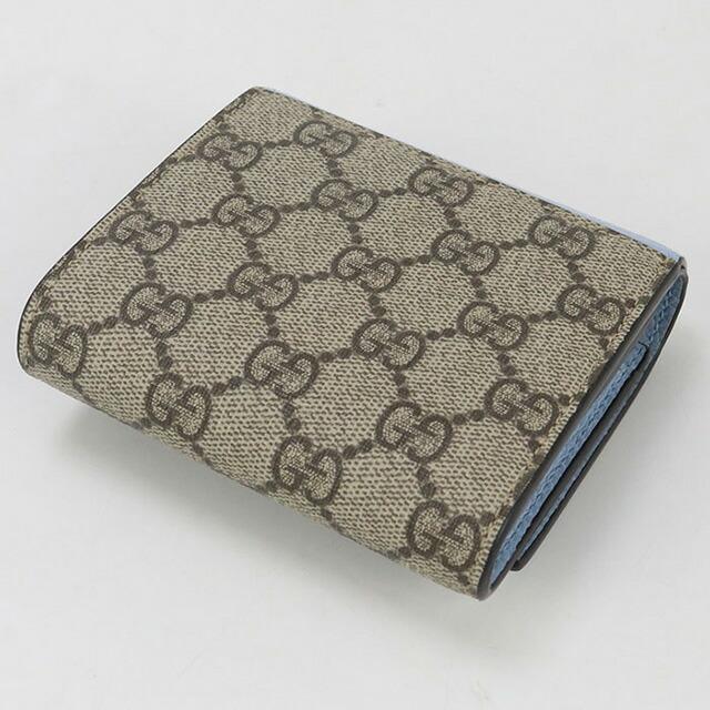 GUCCI 中古 グッチ 二折財布 レディース ブランド ダブルG バイカラー  
