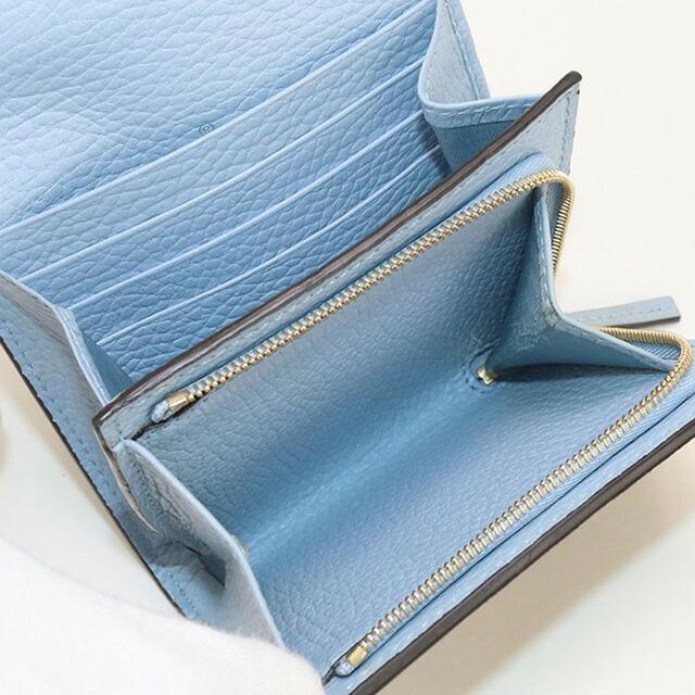 GUCCI 中古 グッチ 二折財布 レディース ブランド ダブルG バイカラー  