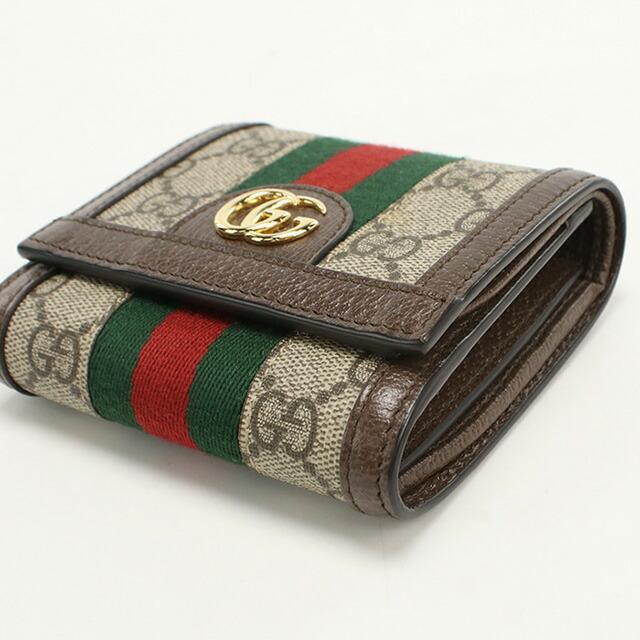 GUCCI（グッチ） 中古 二折財布 レディース ブランド オフィディア GG