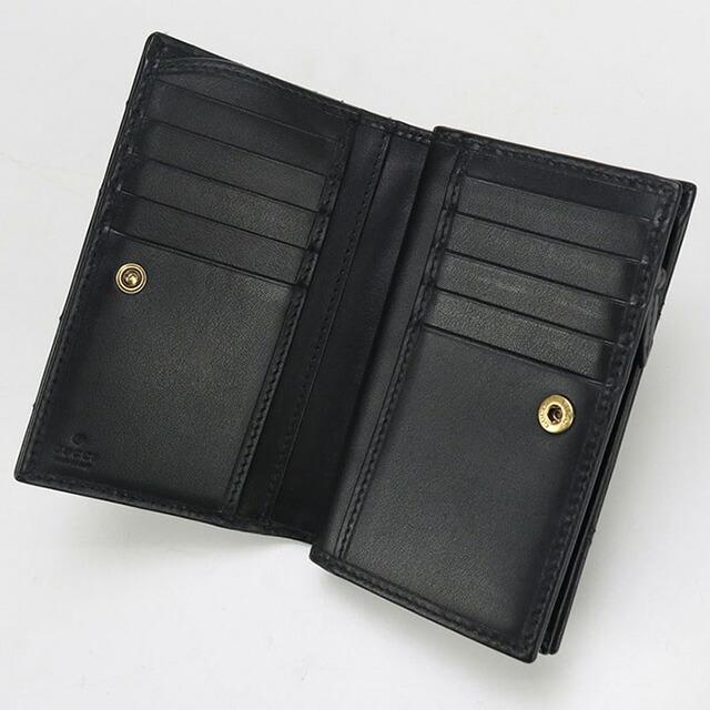 GUCCI（グッチ） 中古 二折財布 レディース ブランド ダブルG カード