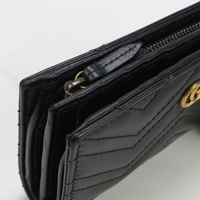 GUCCI（グッチ） 中古 二折財布 レディース ブランド ダブルG カード