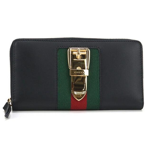 GUCCI（グッチ） 中古 長財布ラウンドファスナー レディース ブランド 