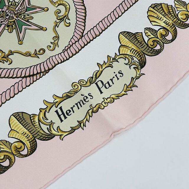 HERMES（エルメス） 中古 スカーフ レディース ブランド カレ90 ピンク