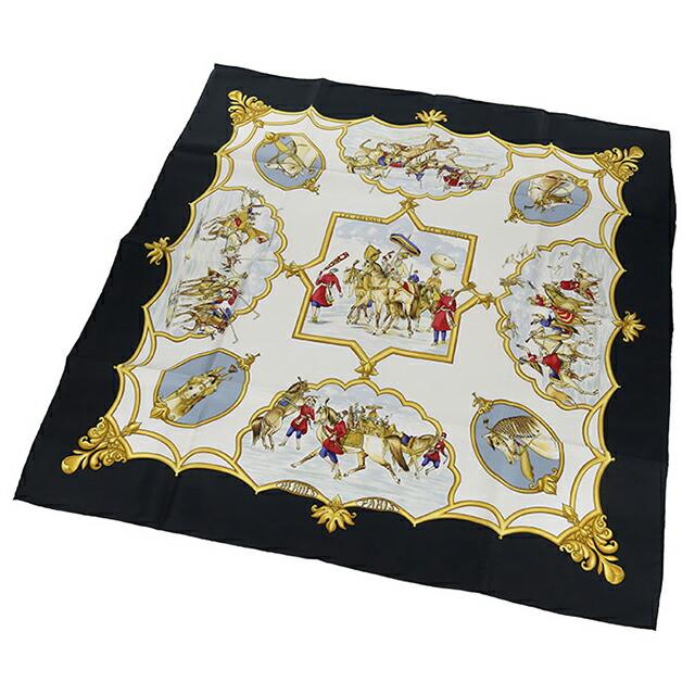 【HERMES】 エルメス『カレ90 ロシア旅行』レディース スカーフ HERMES（エルメス） 中古 スカーフ レディース ブランド カレ90