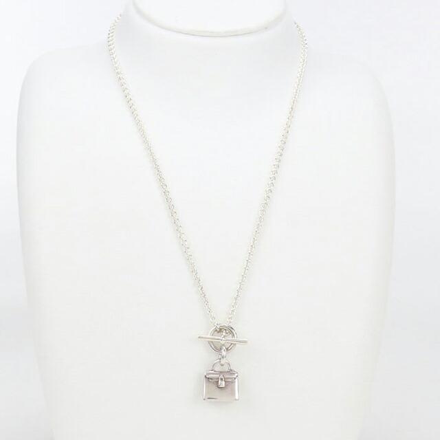 ◇エルメス◇シルバー/925/ケリー/アミュレット/ネックレストップ/チャーム HERMES（エルメス） 中古 ネックレス レディース ブランド