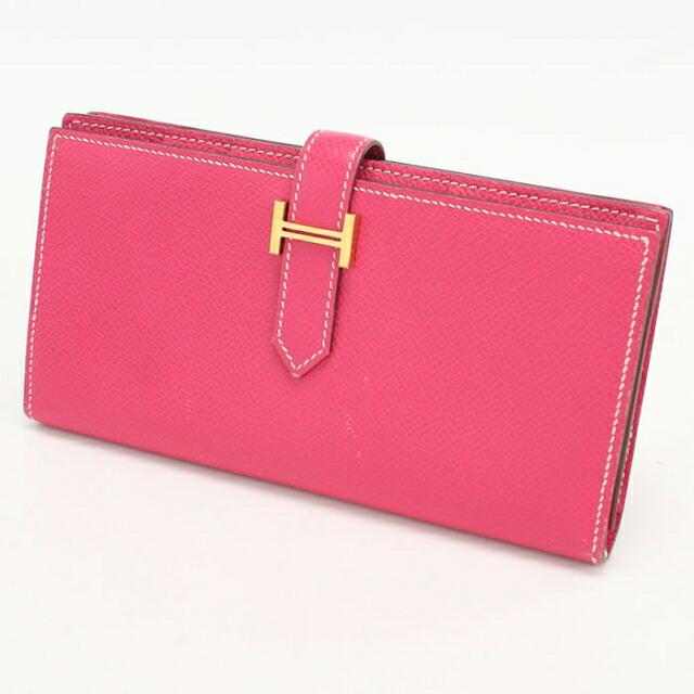HERMES（エルメス） 中古 長財布ニ折小銭入付き レディース ブランド