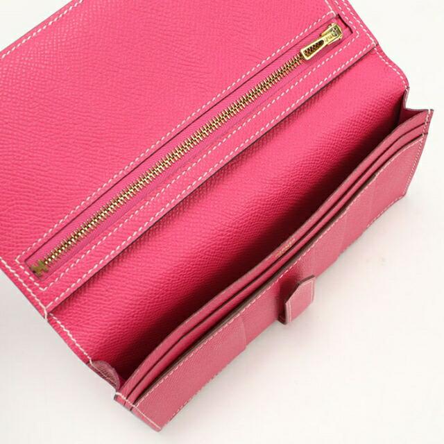 HERMES（エルメス） 中古 長財布ニ折小銭入付き レディース ブランド