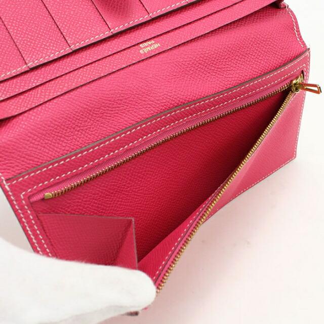HERMES（エルメス） 中古 長財布ニ折小銭入付き レディース ブランド