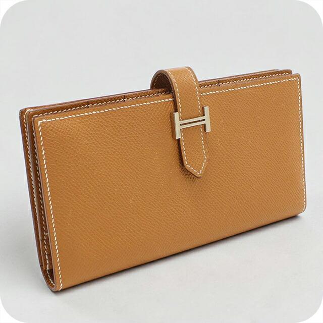 HERMES（エルメス） 中古 メンズ 長財布 ニつ折り小銭入付き ユニ