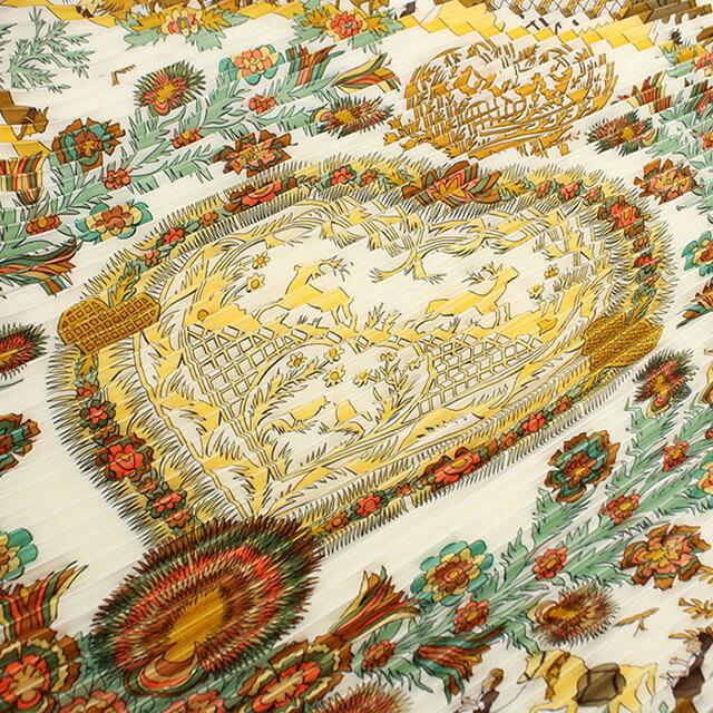 HERMES（エルメス） 中古 スカーフ レディース ブランド プリーツカレ