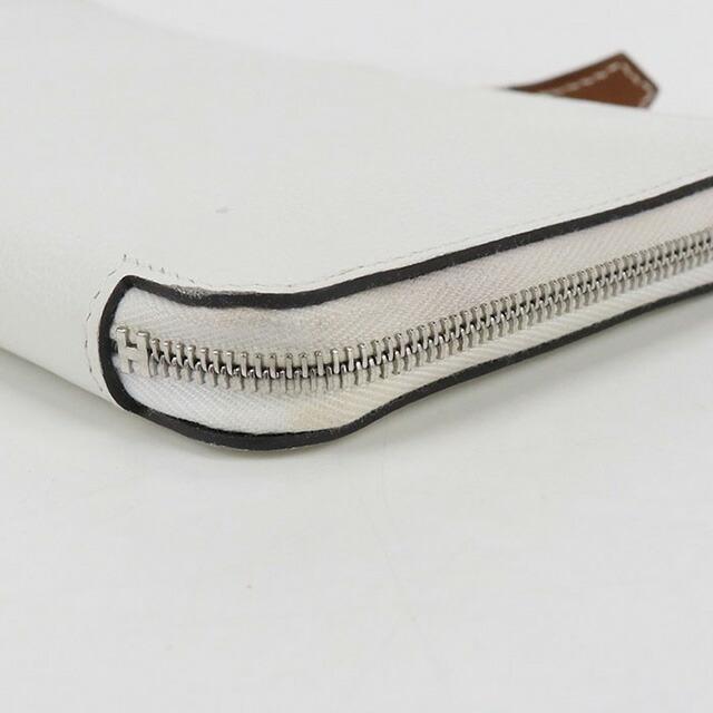 エルメス ラウンドファスナー財布  【Aランク】【中古】 HERMES（エルメス） ラウンドファスナー長財布 ポルトフォイユシルク