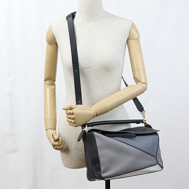 ロエベ / LOEWE　パズルバッグ ミディアム / 2WAYショルダーバッグ　ソフトグレインカーフ　グレージュ系 【中古】 商品番号 K-158778 楽天市場】【中古】 ロエベ / LOEWE パズルバッグ ミディアム 2WAY