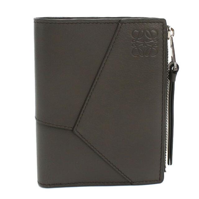 LOEWE（ロエベ） 中古 二折財布 レディース ブランド パズル スリム