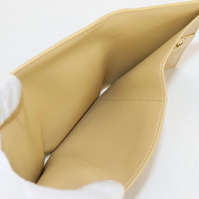 LOEWE ロエベ バーティカルウォレット イエロー 三つ折り財布 財布 美品 LOEWE（ロエベ） 中古 三つ折り財布 レディース ブランド アナグラム