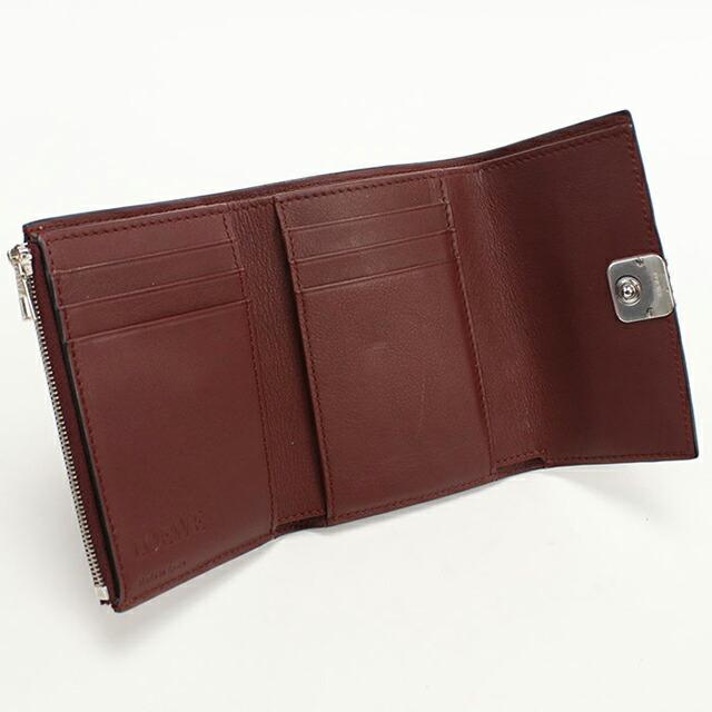 LOEWE（ロエベ） 中古 三つ折り財布 レディース ブランド アナグラム