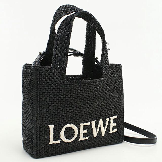【未使用品】ロエベ　 LOEWE トートバッグ かごバッグ LOEWE（ロエベ） 中古 カゴバッグ レディース ブランド フォント