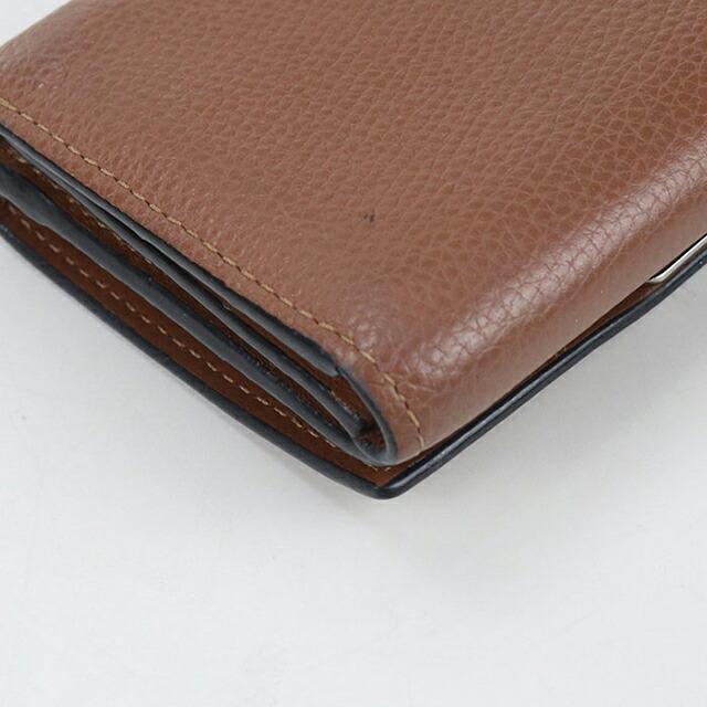 LOEWE アナグラム 三つ折り財布 ブラウン 中古品 価格 LOEWE（ロエベ） 中古 三つ折り財布 レディース ブランド アナグラム