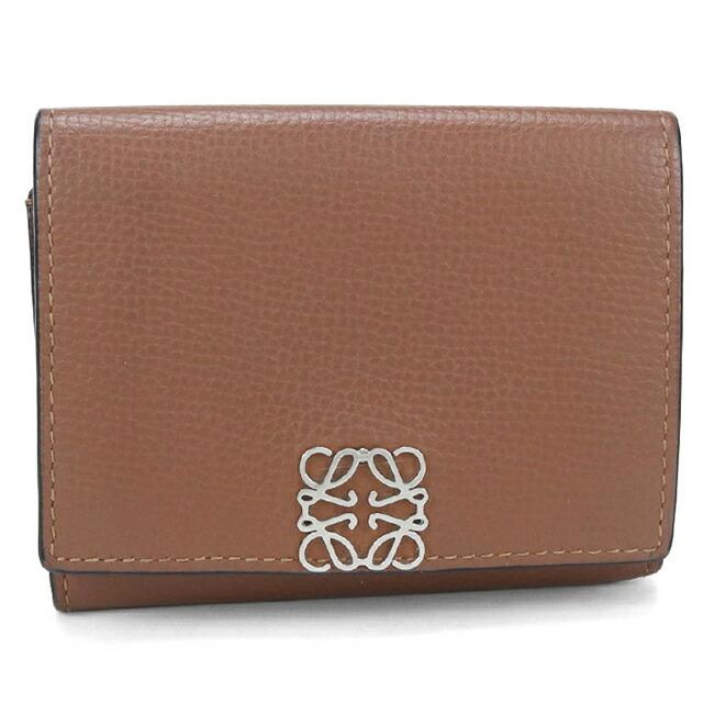 LOEWE（ロエベ） 中古 三つ折り財布 レディース ブランド アナグラム
