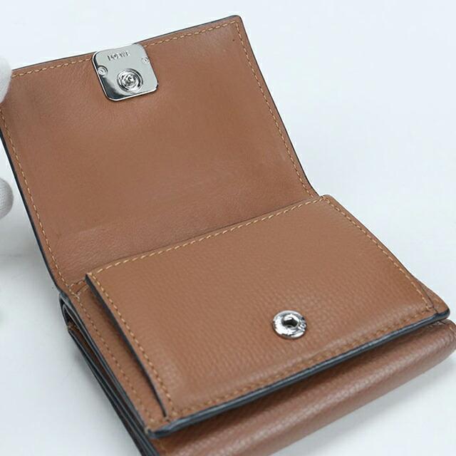 LOEWE アナグラム 三つ折り財布 ブラウン 中古品 価格 LOEWE（ロエベ） 中古 三つ折り財布 レディース ブランド アナグラム