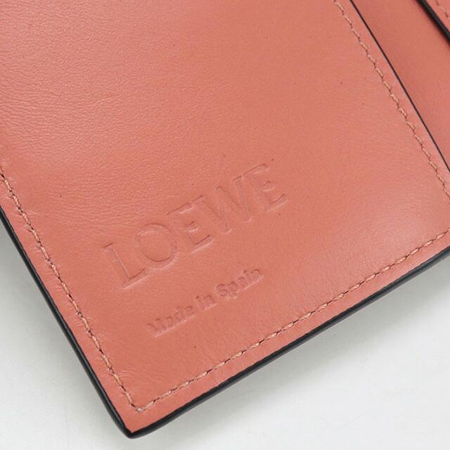LOEWE ロエベ/リピートアナグラム/トライフォールドウォレット/ピンク/101***/SAランク/91【中古】 LOEWE ロエベ / リピートアナグラムトリフォールドウォレット 三つ折り