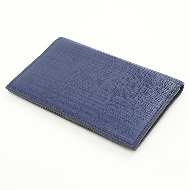 最終　レア正規保証　ロエベ　ネイビー　アナグラム　ウォレット　財布　カードケース LOEWE（ロエベ） 中古 カードケース ユニセックス ブランド アナグラム