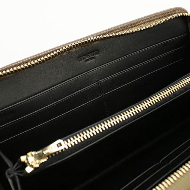 ロエベ ジップアラウンド ウォレット  【Aランク】【中古】 LOEWE ロエベ パズル ジップ アラウンド ウォレット 長財布 レディース