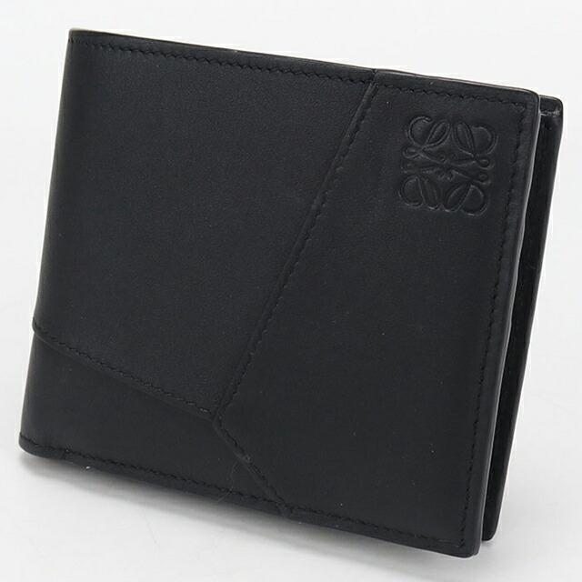 LOEWE（ロエベ） 中古 二つ折り財布 二折財布 メンズ ブランド パズル