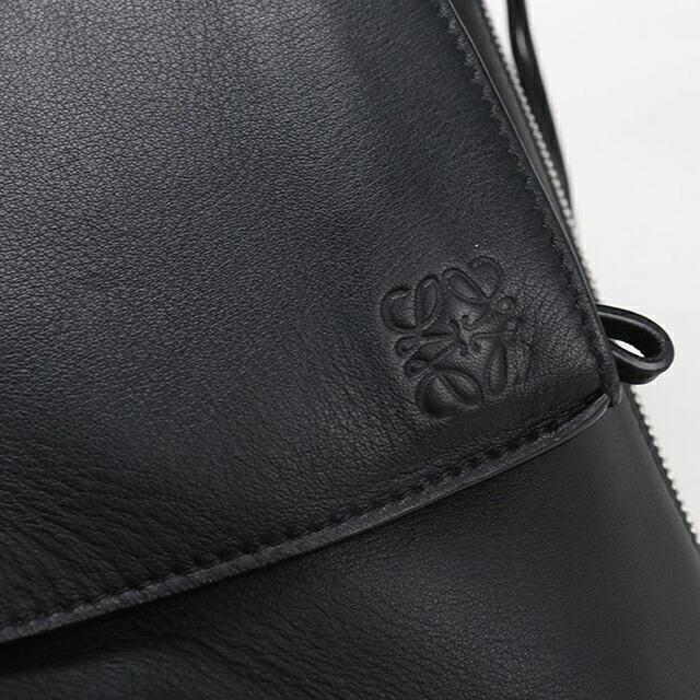 中古 ロエベ ボディバッグ メンズ ブランド LOEWE アントン スリング ブラック