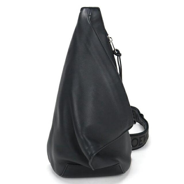 中古 ロエベ ボディバッグ メンズ ブランド LOEWE アントン スリング ブラック