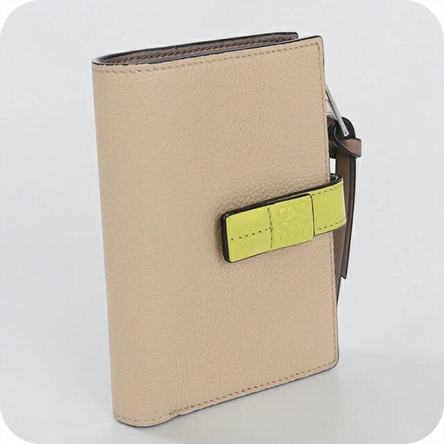 ロエベ ベージュ 二つ折り財布 LOEWE LOEWE 103.54 折りたたみ財布 二つ折り財布 財布 レディース 小物