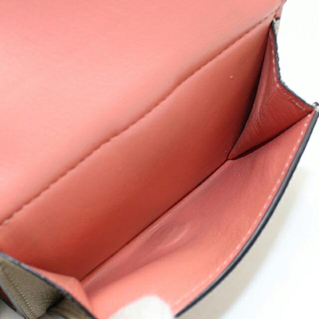 LOEWE（ロエベ） 中古 三つ折り財布 コンパクト 三折財布 レディース