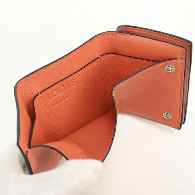LOEWE（ロエベ） 中古 三つ折り財布 コンパクト 三折財布 レディース