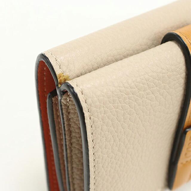 LOEWE（ロエベ） 中古 三つ折り財布 コンパクト 三折財布 レディース