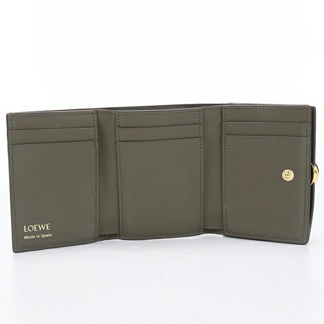 LOEWE（ロエベ） 中古 三つ折り財布 コンパクト 三折財布 レディース