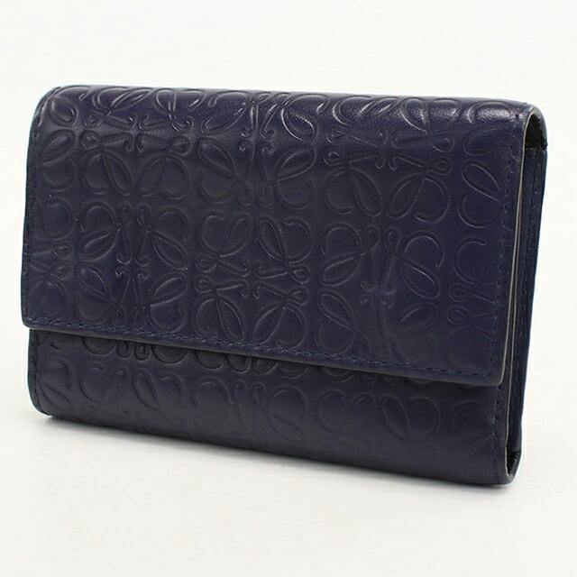 LOEWE（ロエベ） 中古 三つ折り財布 三折財布 コンパクト レディース