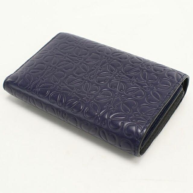 LOEWE（ロエベ） 中古 三つ折り財布 三折財布 コンパクト レディース