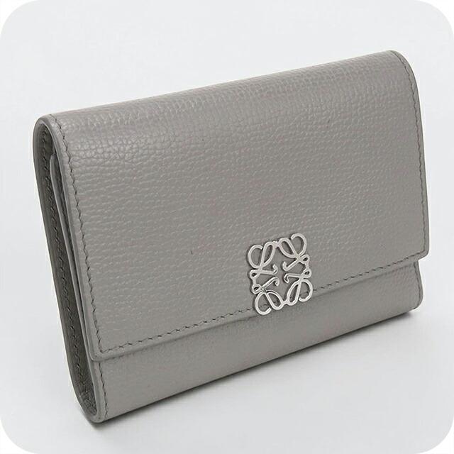 LOEWE（ロエベ） 中古 三つ折り財布 三折財布 コンパクト レディース