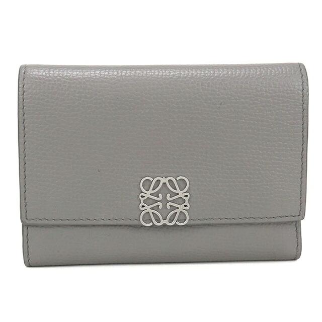 LOEWE（ロエベ） 中古 三つ折り財布 三折財布 コンパクト レディース