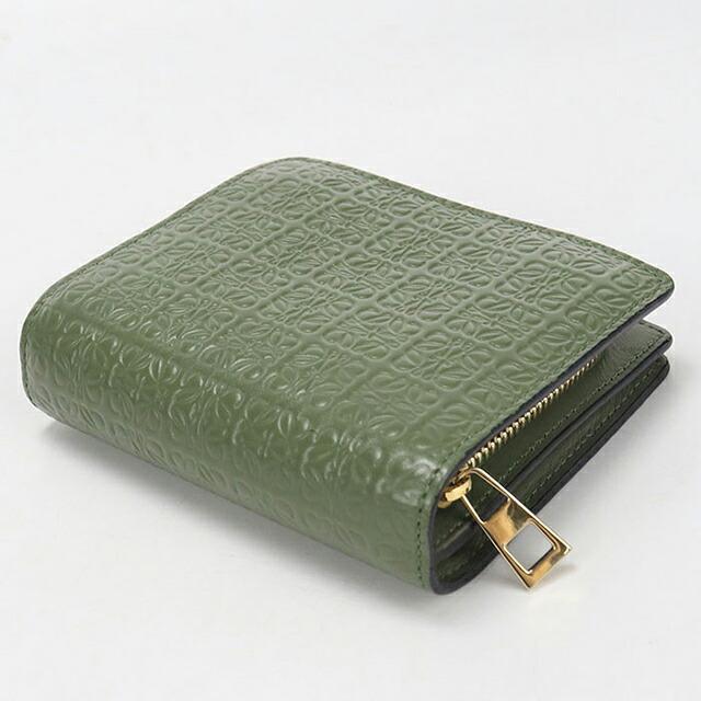 LOEWE（ロエベ） 中古 二つ折り財布 二折財布 コンパクト レディース