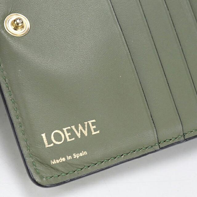 LOEWE（ロエベ） 中古 二つ折り財布 二折財布 コンパクト レディース
