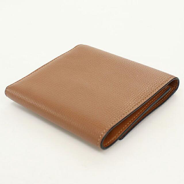 LOEWE 三つ折り財布 ブラウン レザー アナグラム LOEWE（ロエベ） 中古 三つ折り財布 三折財布 コンパクト レディース